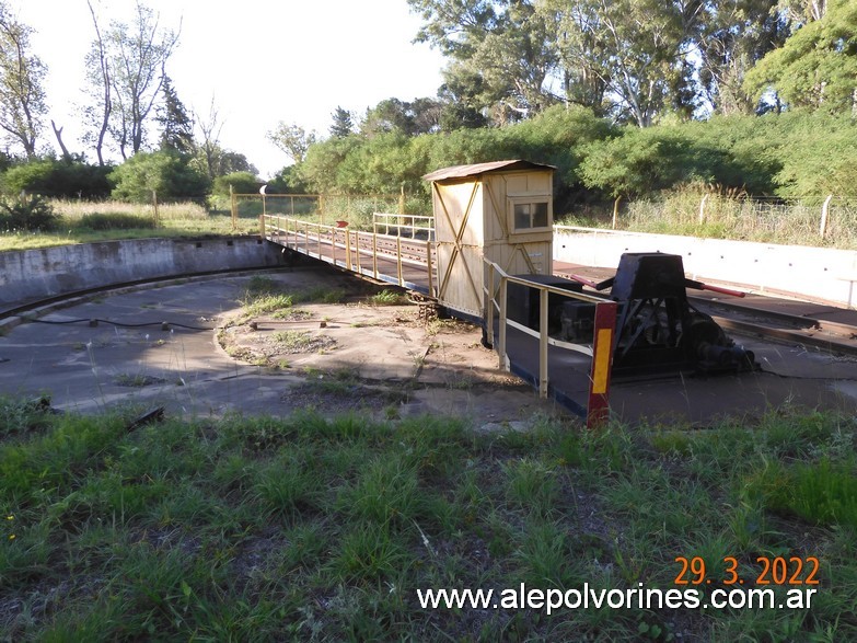 Foto: Estacion Dean Funes - Mesa Giratoria - Dean Funes (Córdoba), Argentina