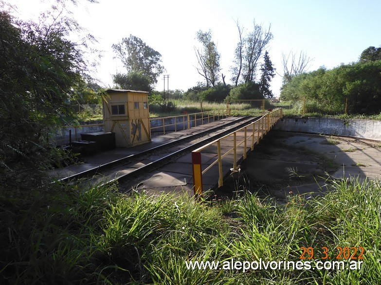 Foto: Estacion Dean Funes - Mesa Giratoria - Dean Funes (Córdoba), Argentina