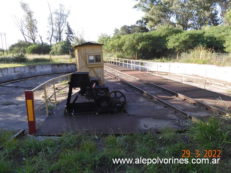 Foto: Estacion Dean Funes - Mesa Giratoria - Dean Funes (Córdoba), Argentina