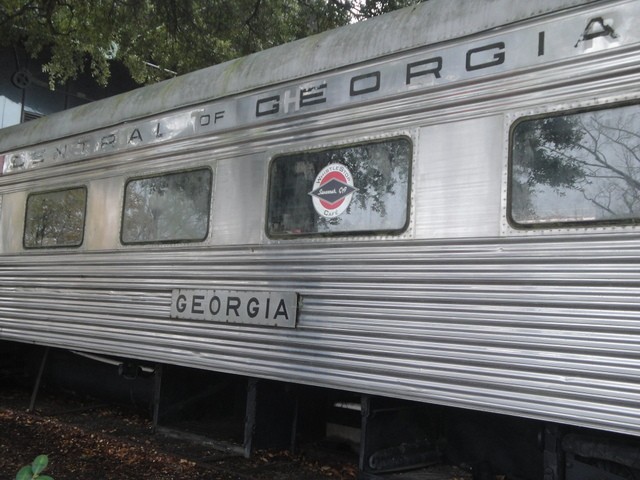 Foto: fondo de la ex estación de pasajeros - Savannah (Georgia), Estados Unidos