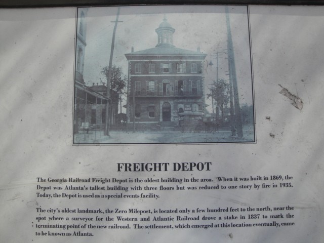 Foto: estación de carga del Georgia Railroad - Atlanta (Georgia), Estados Unidos