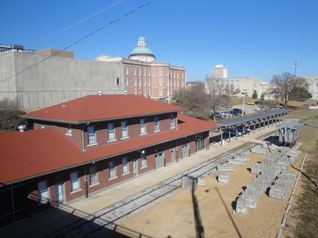 Foto: ex estación del FC Gulf, Mobile & Ohio - Jackson (Mississippi), Estados Unidos