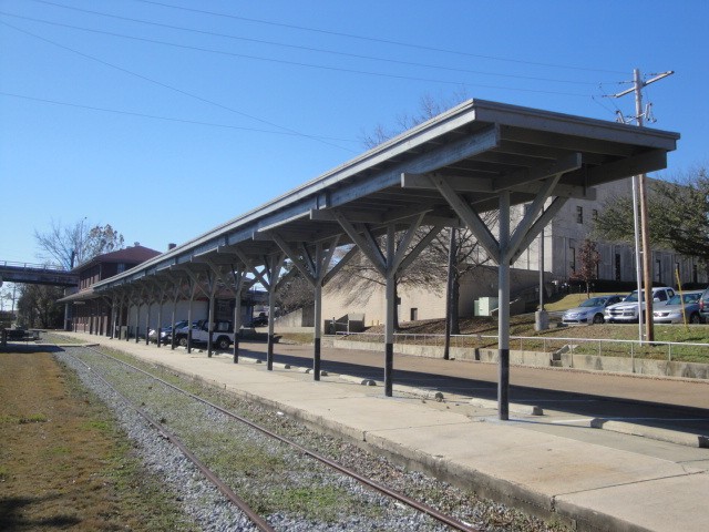 Foto: ex estación del FC Gulf, Mobile & Ohio - Jackson (Mississippi), Estados Unidos
