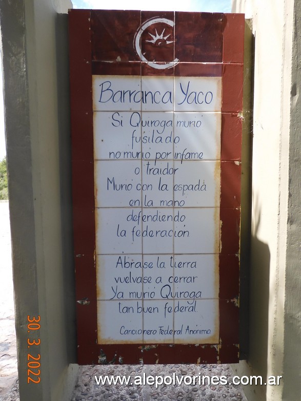 Foto: Barranca Yaco - Barranca Yaco (Córdoba), Argentina