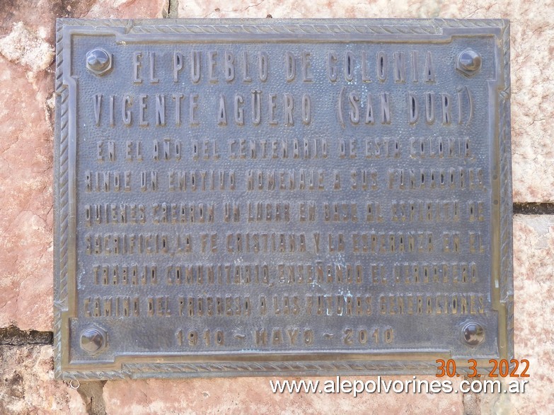 Foto: Colonia Vicente Agüero - Plaza San Duri - Colonia Vicente Aguero (Córdoba), Argentina
