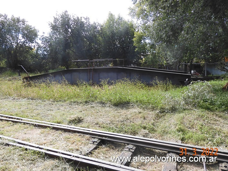 Foto: Estacion Cosquin - Mesa Giratoria - Cosquin (Córdoba), Argentina