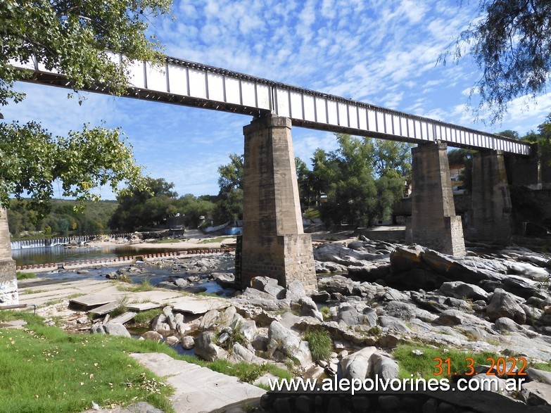 Foto: Cosquin - Puente Ferroviario Rio Cosquin - Cosquin (Córdoba), Argentina
