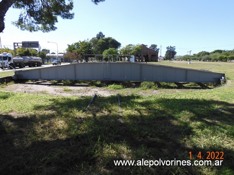 Foto: Estacion Balnearia - Mesa Giratoria - Balnearia (Córdoba), Argentina