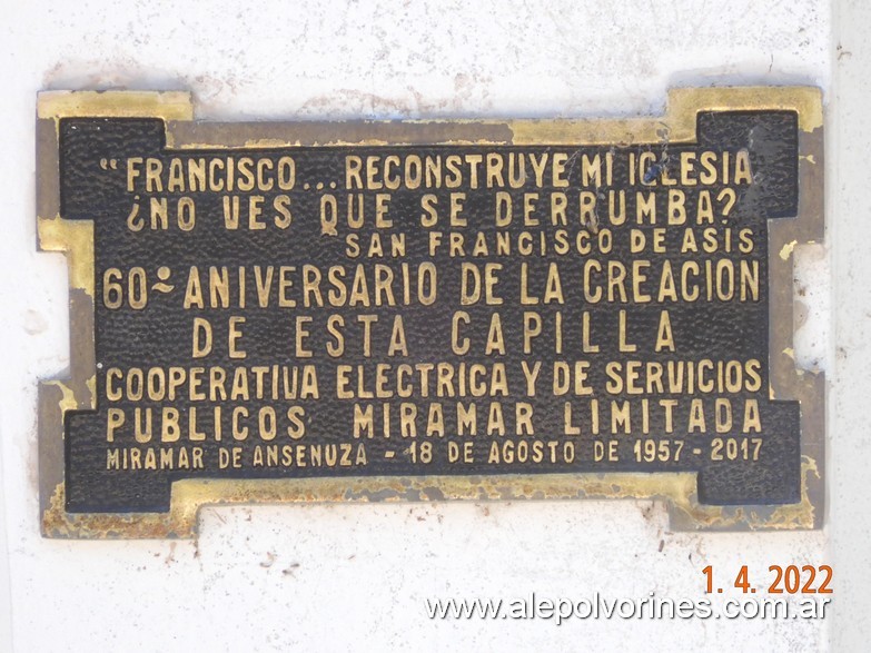 Foto: Miramar de Ansenuza - Capilla Croata - Miramar (Córdoba), Argentina