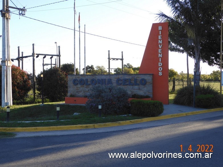 Foto: Colonia Cello - Acceso - Colonia Cello (Santa Fe), Argentina