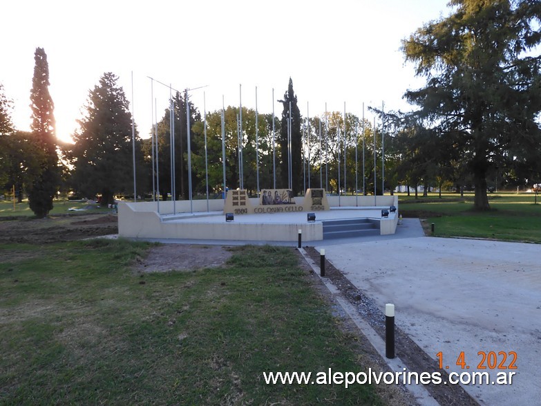 Foto: Colonia Cello - Plaza - Colonia Cello (Santa Fe), Argentina