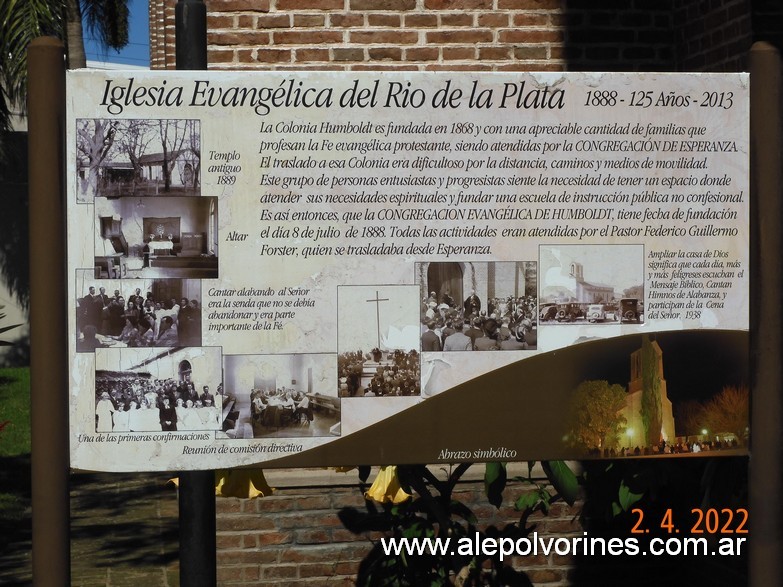 Foto: Humboldt - Iglesia Evangélica - Humboldt (Santa Fe), Argentina