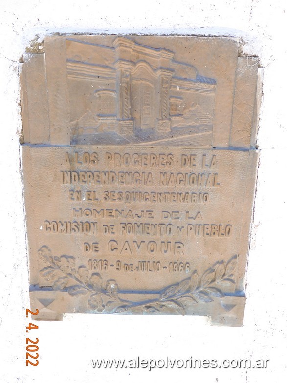 Foto: Cavour - Plaza - Cavour (Santa Fe), Argentina