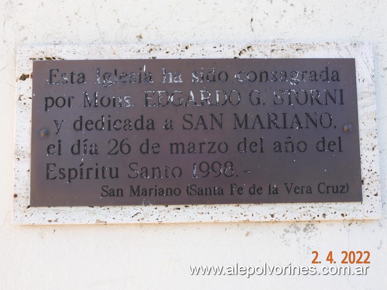 Foto: San Mariano - Iglesia San Mariano - San Mariano (Santa Fe), Argentina