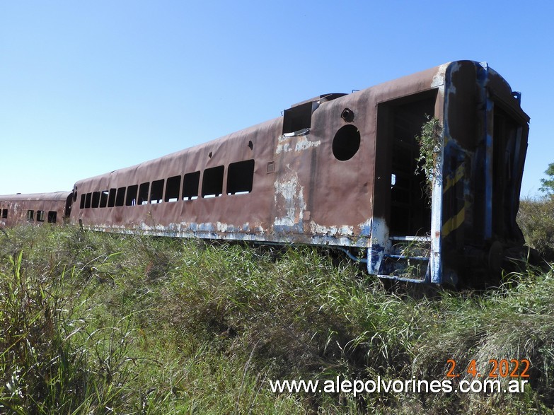 Foto: Estacion Mariano Saavedra - Restos Accidente Ferroviario - San Mariano (Santa Fe), Argentina