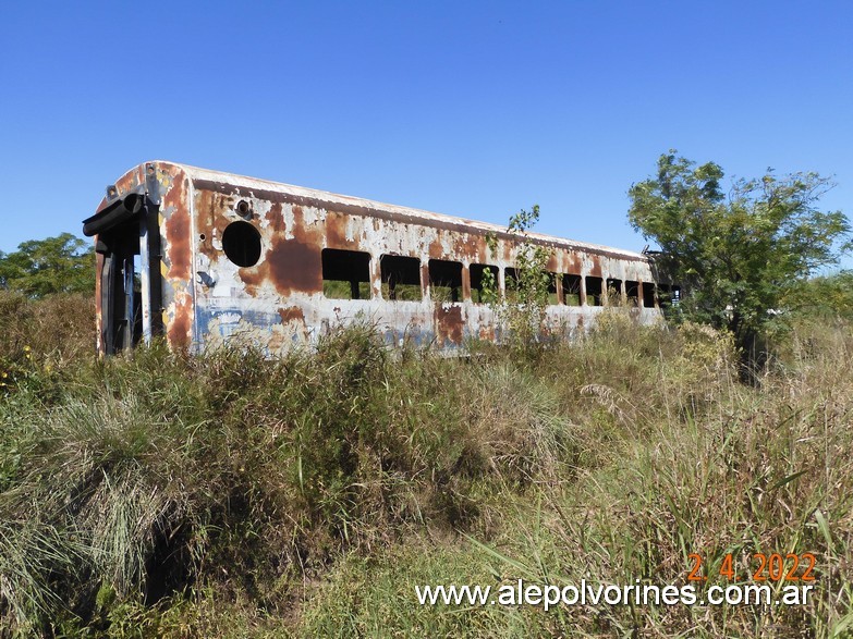 Foto: Estacion Mariano Saavedra - Restos Accidente Ferroviario - San Mariano (Santa Fe), Argentina