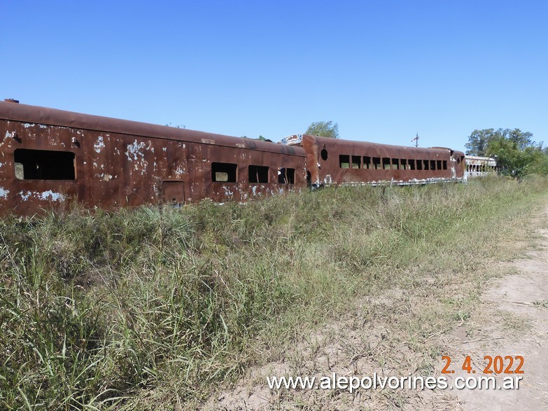 Foto: Estacion Mariano Saavedra - Restos Accidente Ferroviario - San Mariano (Santa Fe), Argentina