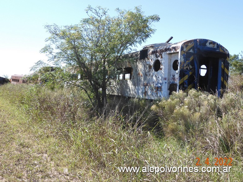 Foto: Estacion Mariano Saavedra - Restos Accidente Ferroviario - San Mariano (Santa Fe), Argentina