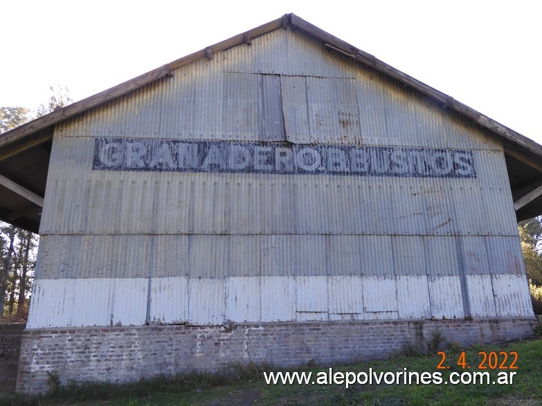 Foto: Estacion Granadero B. Bustos - Colonia Belgrano (Santa Fe), Argentina