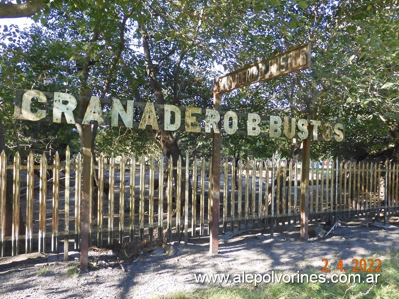 Foto: Estacion Granadero B. Bustos - Colonia Belgrano (Santa Fe), Argentina
