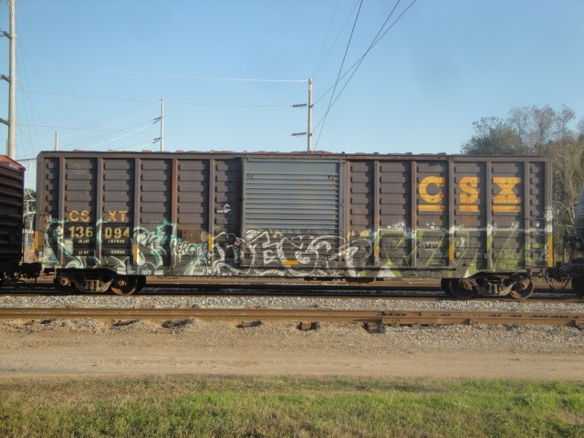 Foto: vagón de CSX movido por Wiregrass Central - Panama City (Florida), Estados Unidos