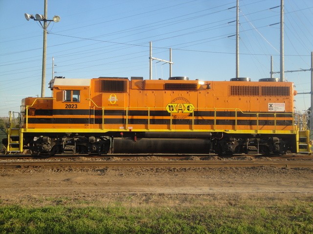 Foto: locomotora de Wiregrass Central - Panama City (Florida), Estados Unidos