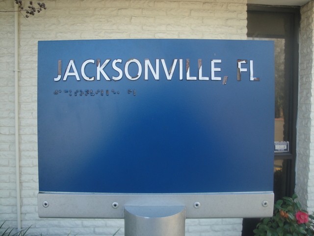 Foto: la estación de Amtrak, en las afueras - Jacksonville (Florida), Estados Unidos