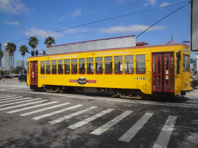 Foto: tranvía a Ybor City - Tampa (Florida), Estados Unidos