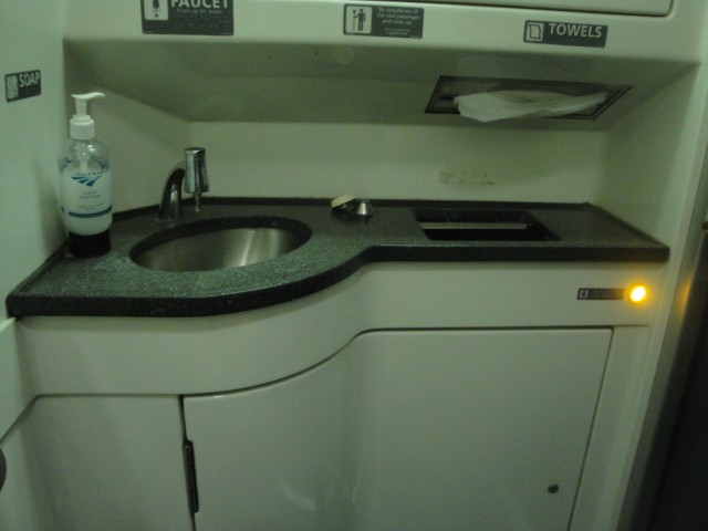 Foto: baño del tren - tren de Amtrak (Florida), Estados Unidos