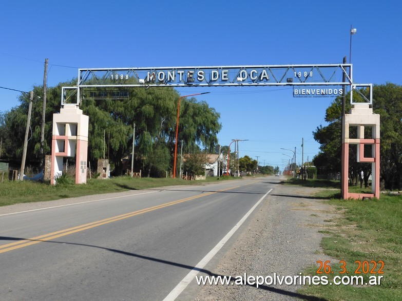 Foto: Montes de Oca - Acceso - Montes de Oca (Santa Fe), Argentina