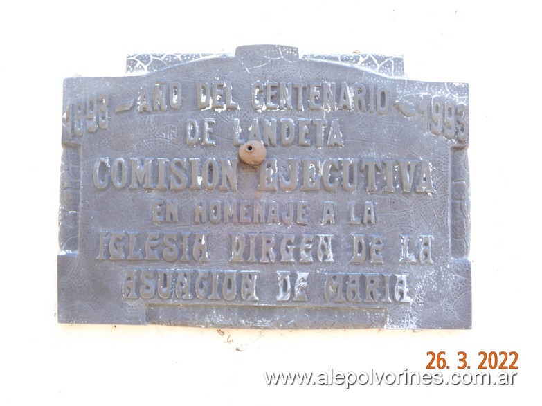 Foto: Colonia Schiffner - Iglesia Virgen de la Asunción de Maria - Schiffner (Santa Fe), Argentina