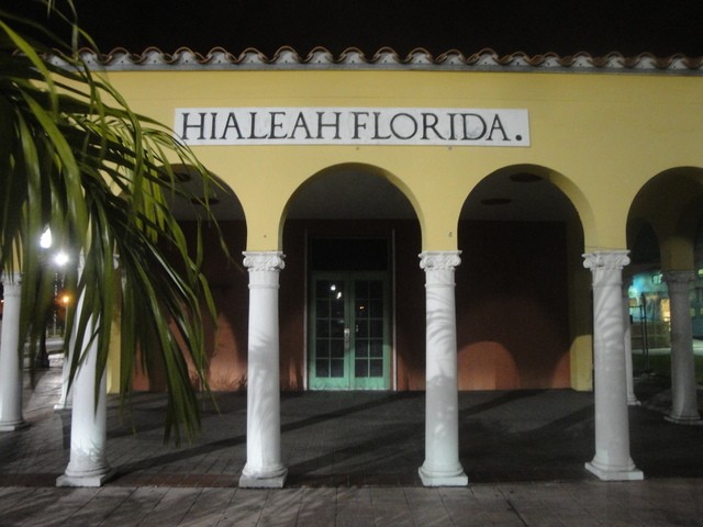 Foto: estación original del Seaboard Air Line - Hialeah (Florida), Estados Unidos