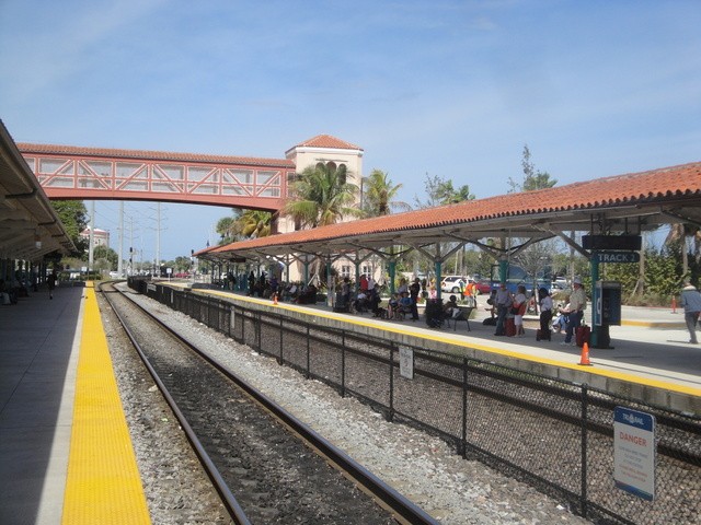 Foto: estación West Palm Beach, Tri-Rail - West Palm Beach (Florida), Estados Unidos