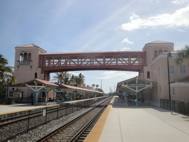Foto: estación West Palm Beach, Tri-Rail - West Palm Beach (Florida), Estados Unidos