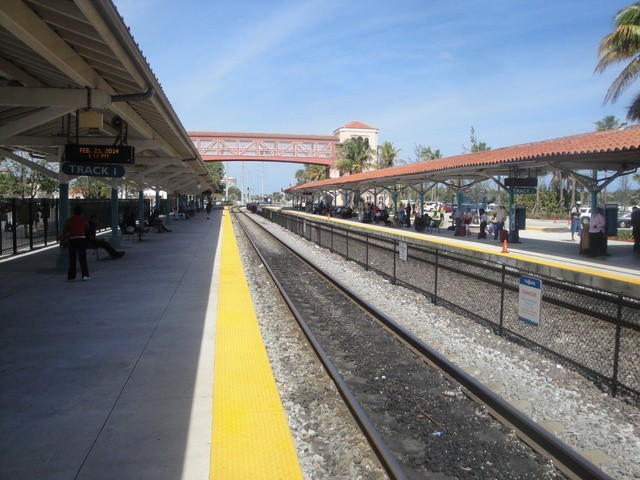 Foto: estación West Palm Beach, Tri-Rail - West Palm Beach (Florida), Estados Unidos