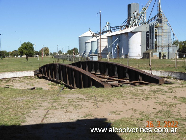 Foto: Estacion Las Varillas - Mesa Giratoria - Las Varillas (Córdoba), Argentina