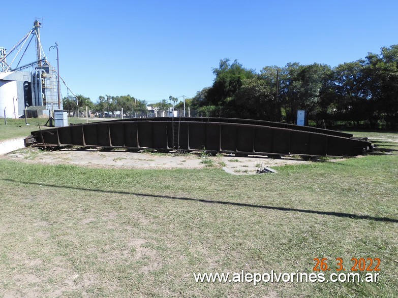 Foto: Estacion Las Varillas - Mesa Giratoria - Las Varillas (Córdoba), Argentina