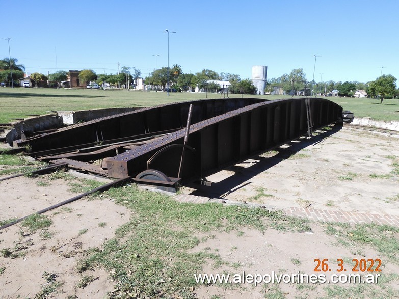 Foto: Estacion Las Varillas - Mesa Giratoria - Las Varillas (Córdoba), Argentina