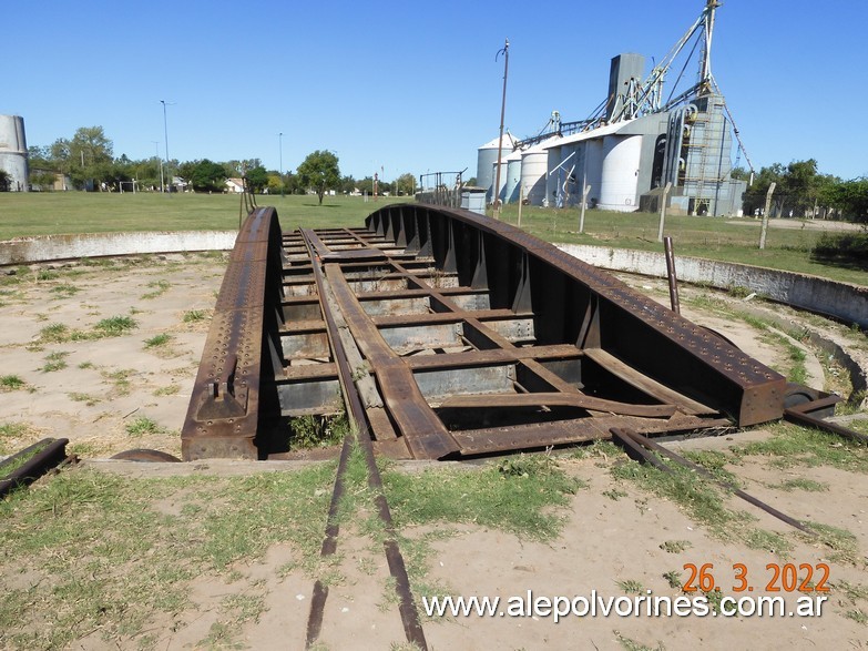 Foto: Estacion Las Varillas - Mesa Giratoria - Las Varillas (Córdoba), Argentina