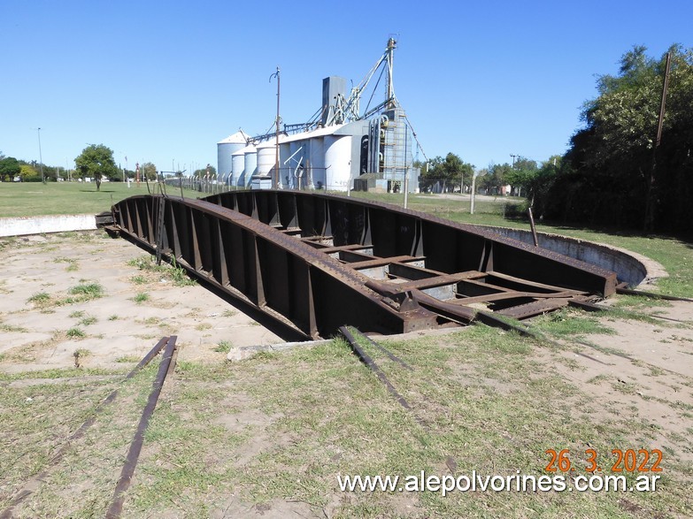 Foto: Estacion Las Varillas - Mesa Giratoria - Las Varillas (Córdoba), Argentina