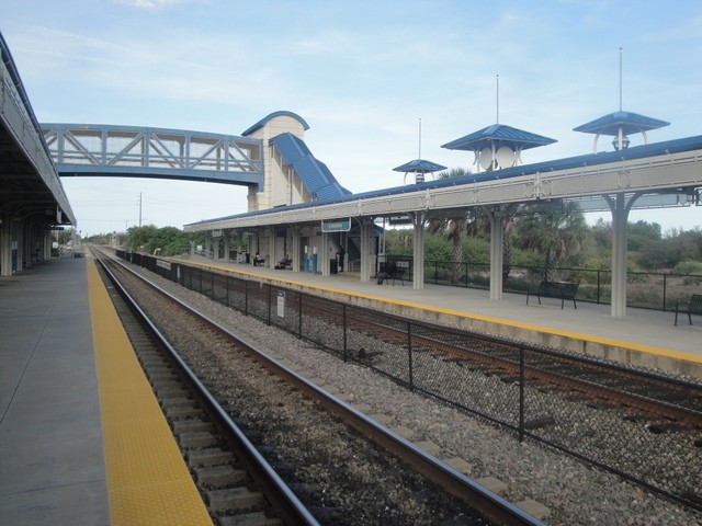 Foto: estación de Tri-Rail - Boca Raton (Florida), Estados Unidos