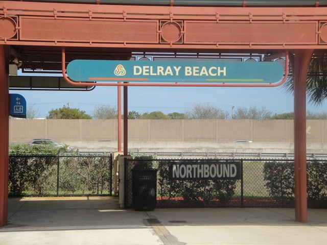 Foto: estación de Tri-Rail - Delray Beach (Florida), Estados Unidos