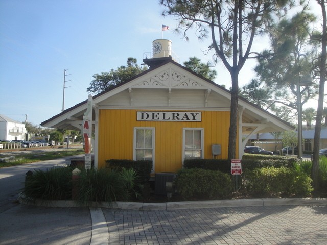 Foto: último resto de la estación del FC Florida East Coast - Delray Beach (Florida), Estados Unidos