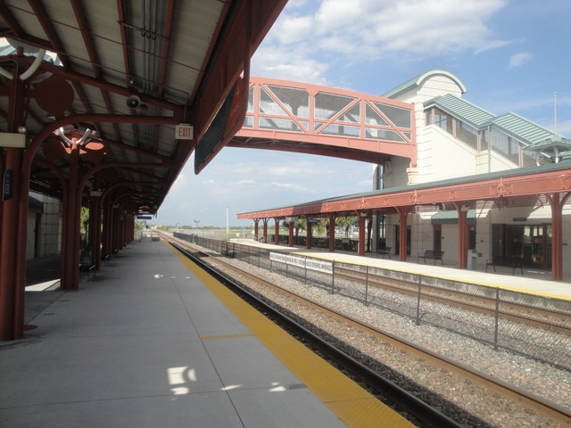 Foto: estación de Tri-Rail - Delray Beach (Florida), Estados Unidos