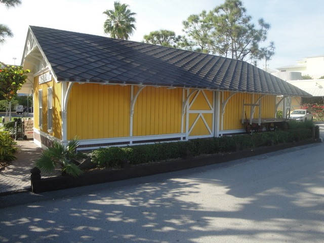 Foto: último resto de la estación del FC Florida East Coast - Delray Beach (Florida), Estados Unidos