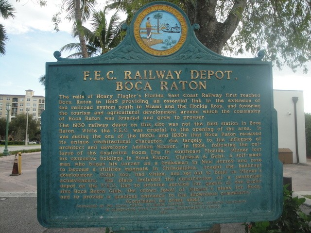 Foto: ex estación del FC Florida East Coast - Boca Raton (Florida), Estados Unidos