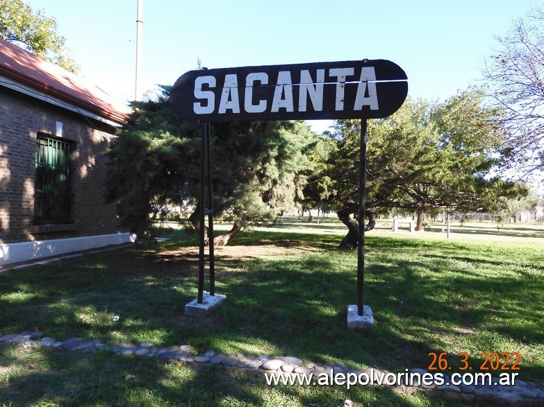 Foto: Estacion Sacanta - Sacanta (Córdoba), Argentina