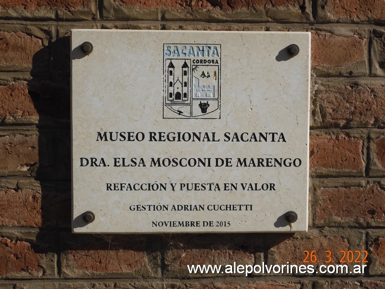 Foto: Estacion Sacanta - Sacanta (Córdoba), Argentina