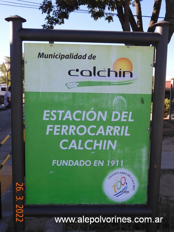 Foto: Estacion Calchin - Cachin (Córdoba), Argentina