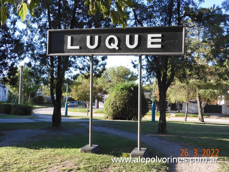 Foto: Estacion Luque - Luque (Córdoba), Argentina